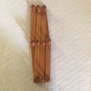 Wooden Peg Accordion Rack